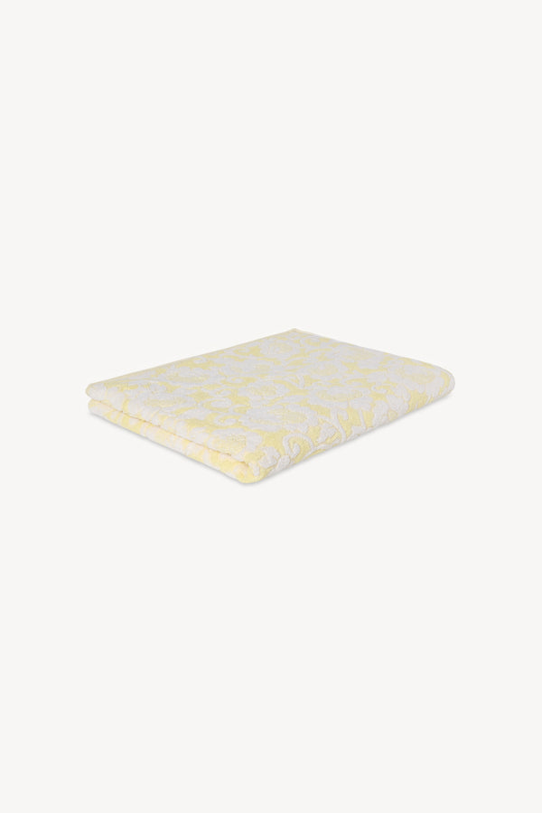 Large Flower Towel en Coton