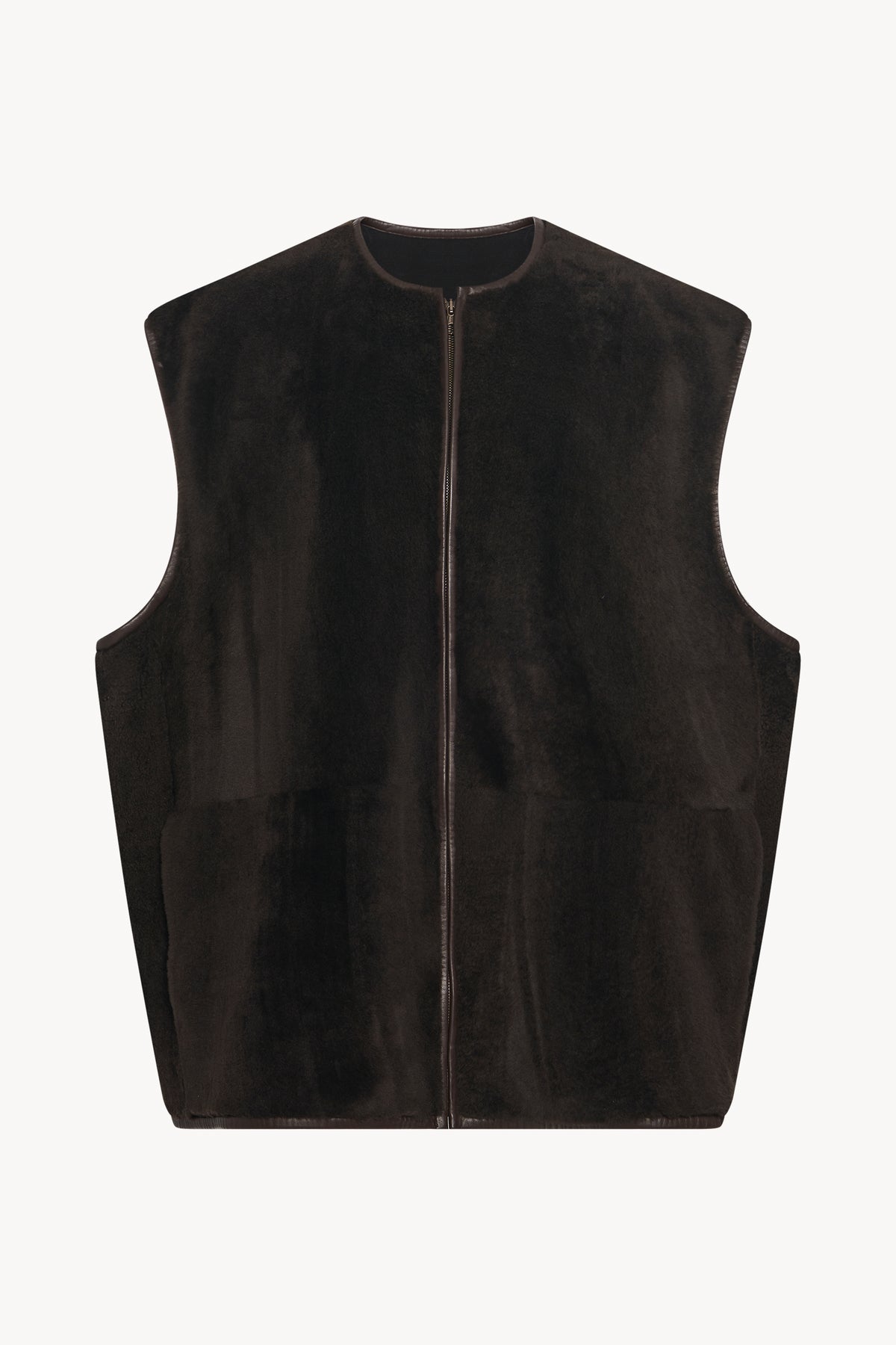 Andi Vest in Shearling