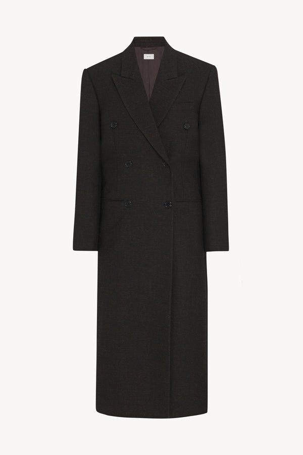 Duras Coat in Cotton and Wool