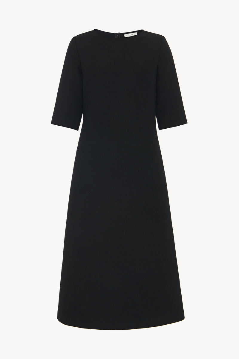 Solene Dress in Wool and Nylon