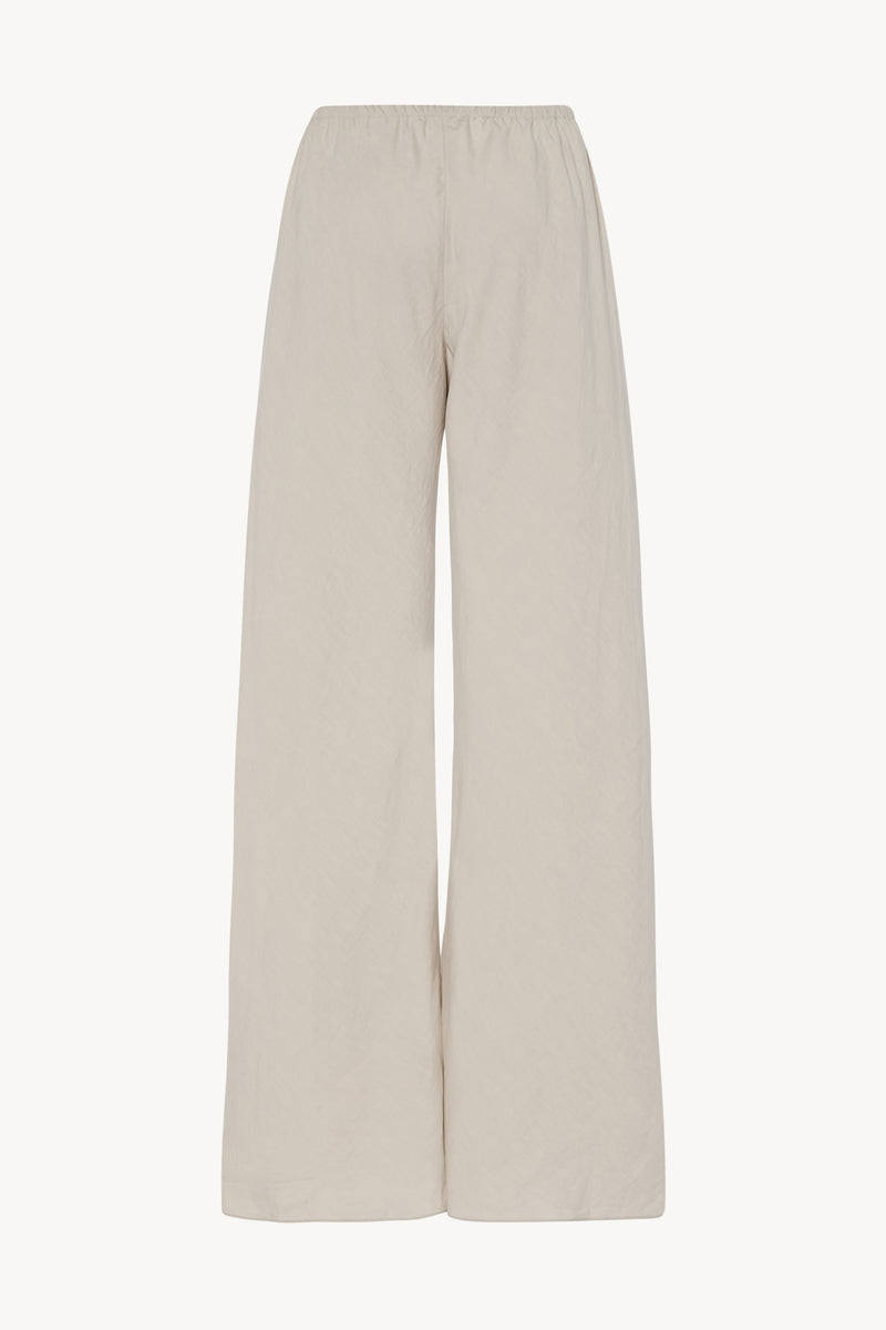 Gala Pant in Silk and Linen