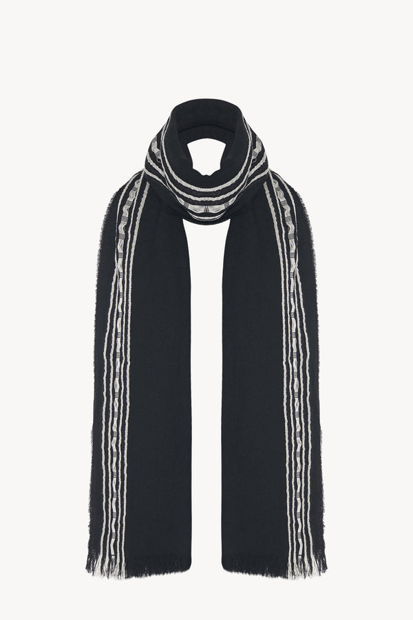 Terela Scarf in Wool and Cashmere