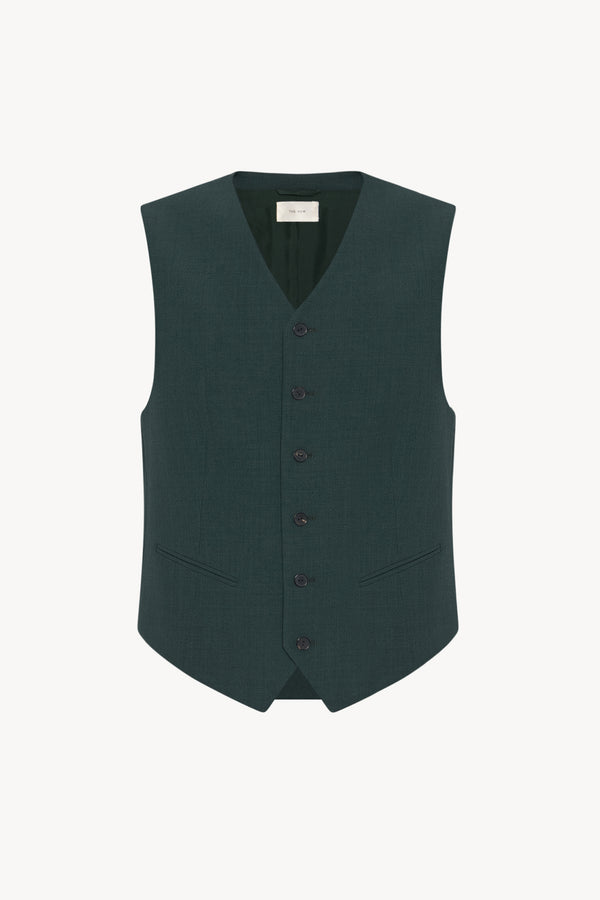 Yuri Gilet en Laine Vierge