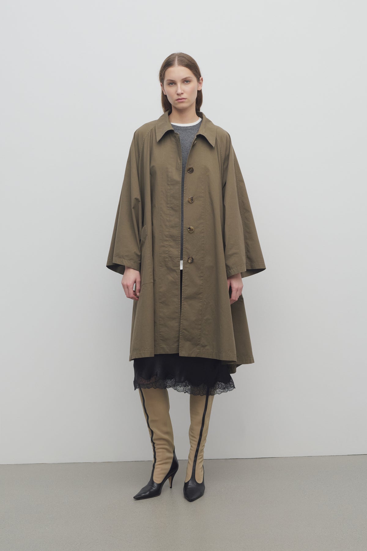 Leins Coat in Cotton