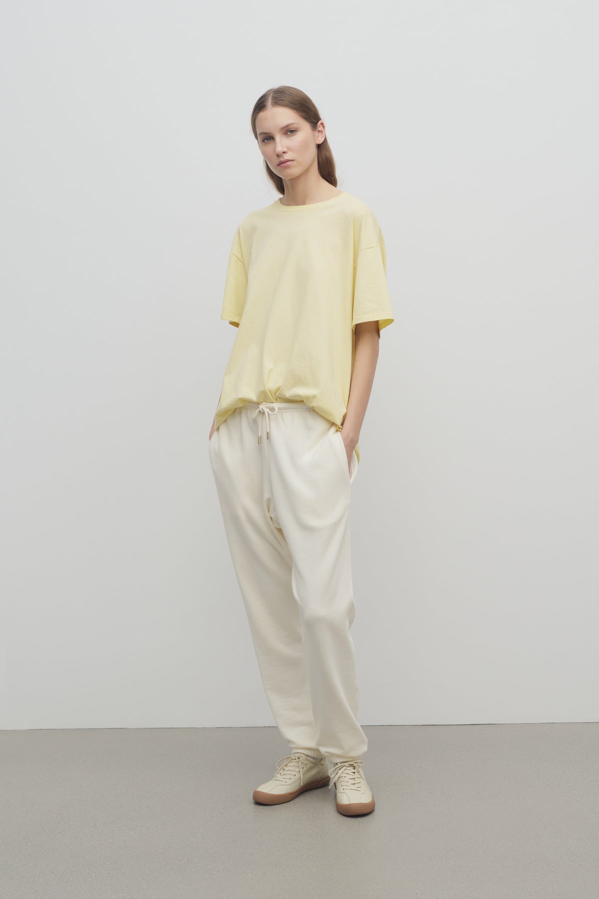 Teo Pant in Cotton and Cashmere