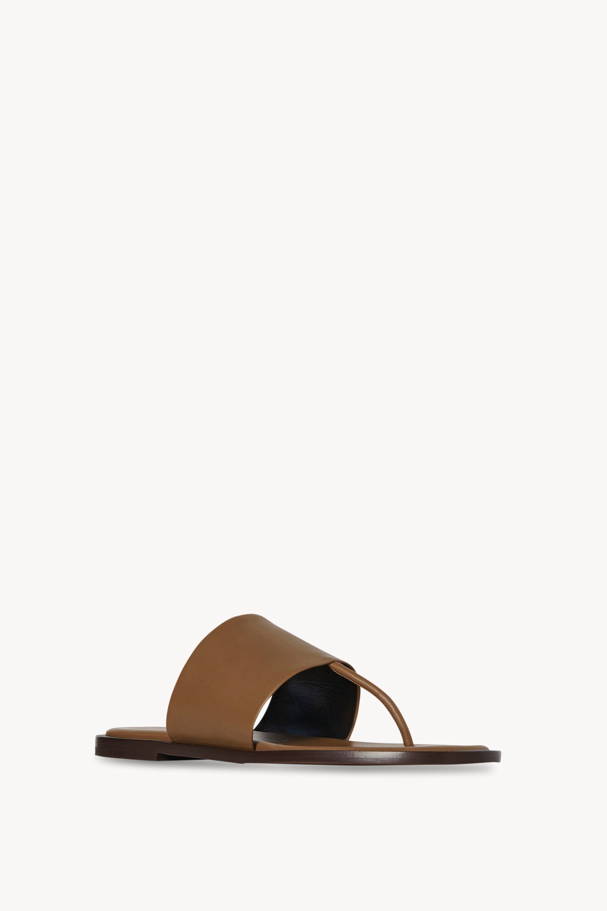 Signum Flat Sandal in Leather