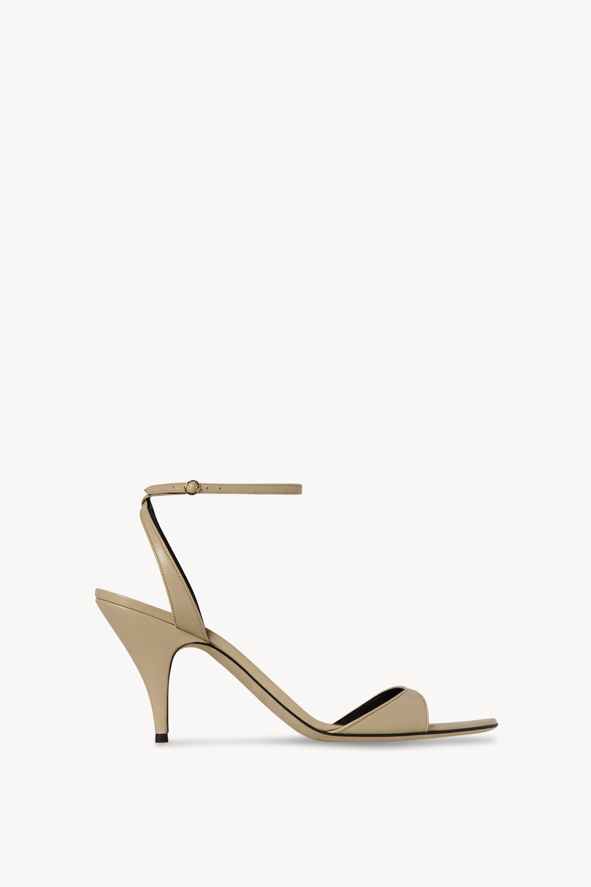 Vika Ankle Strap Heel in Leather