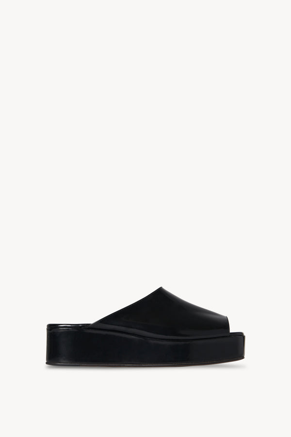 Emi Sandalo Flatform in Pelle