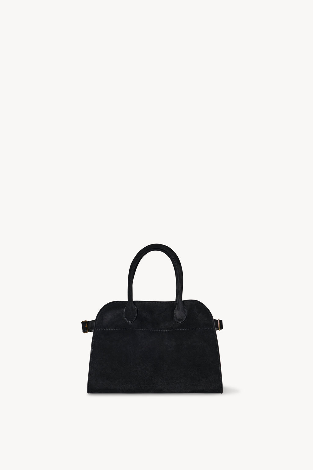 Soft Margaux 10 Bag Black in Suede – The Row