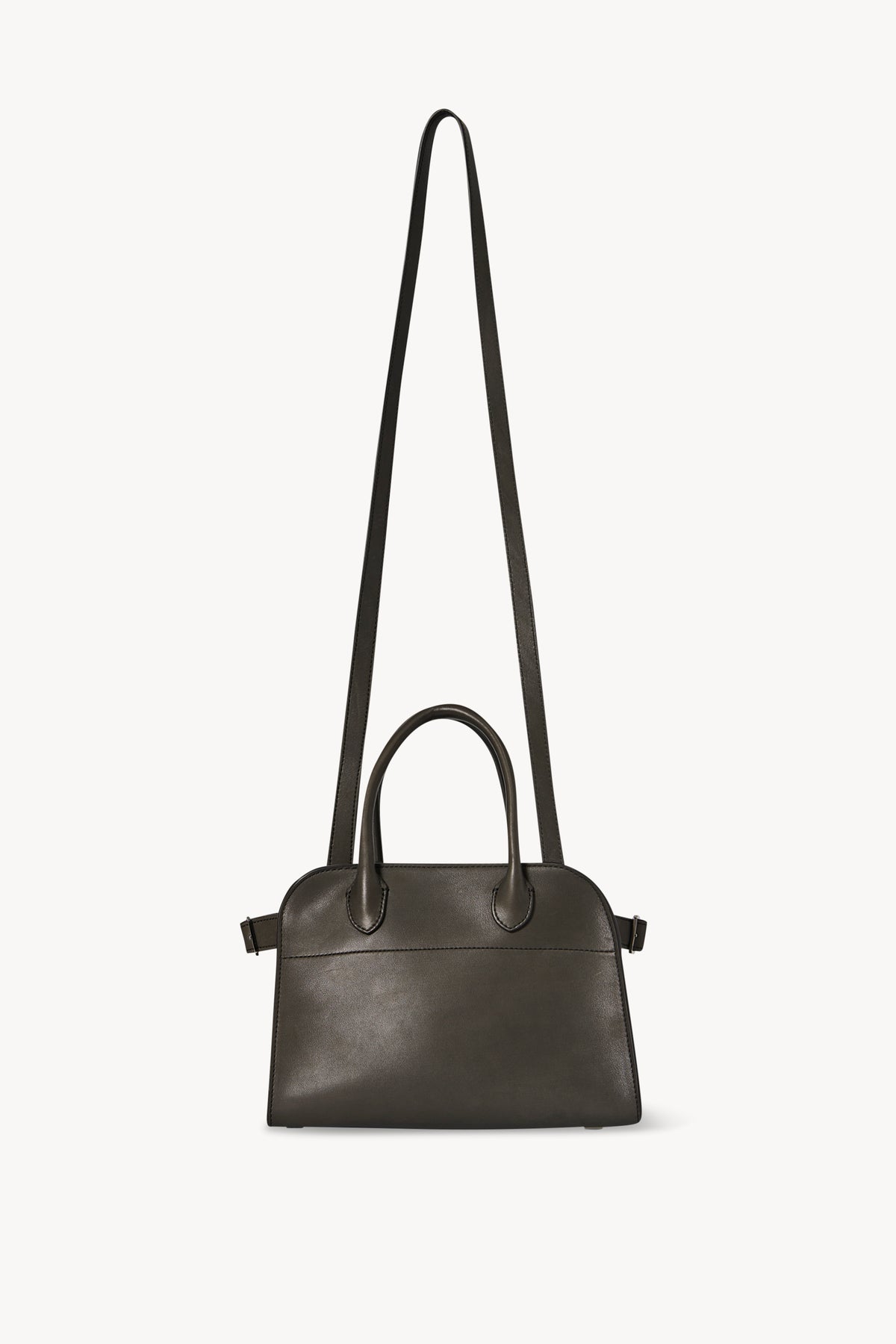 Soft Margaux 10 Bag Grey in Leather – The Row