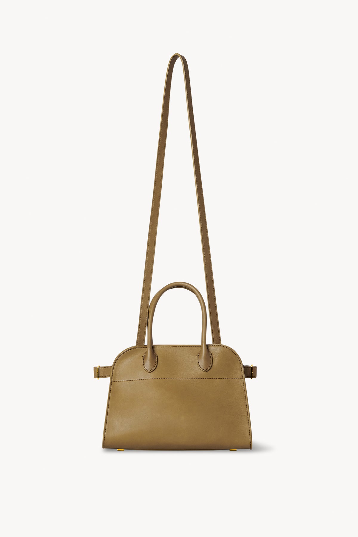The Row Soft Margaux 17 Top Handle Bag in Cuir SHG