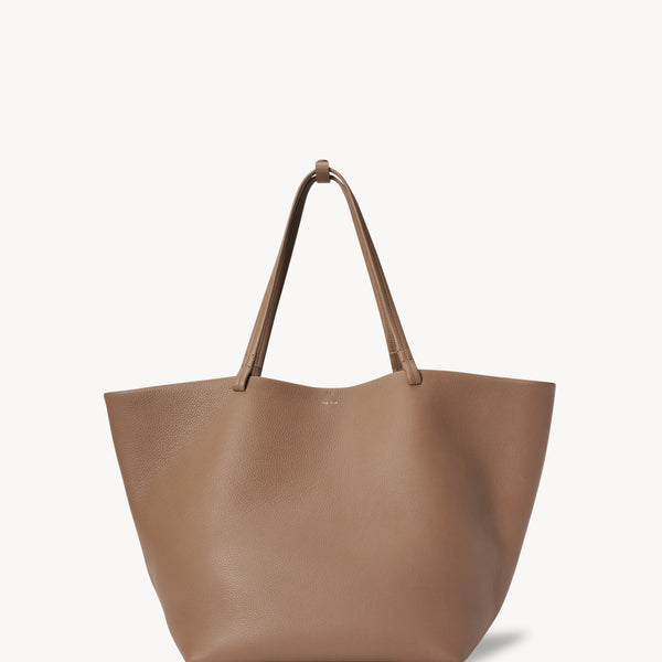 The Row Park XL Leather Trimmed Canvas Tote Bag at 1stDibs