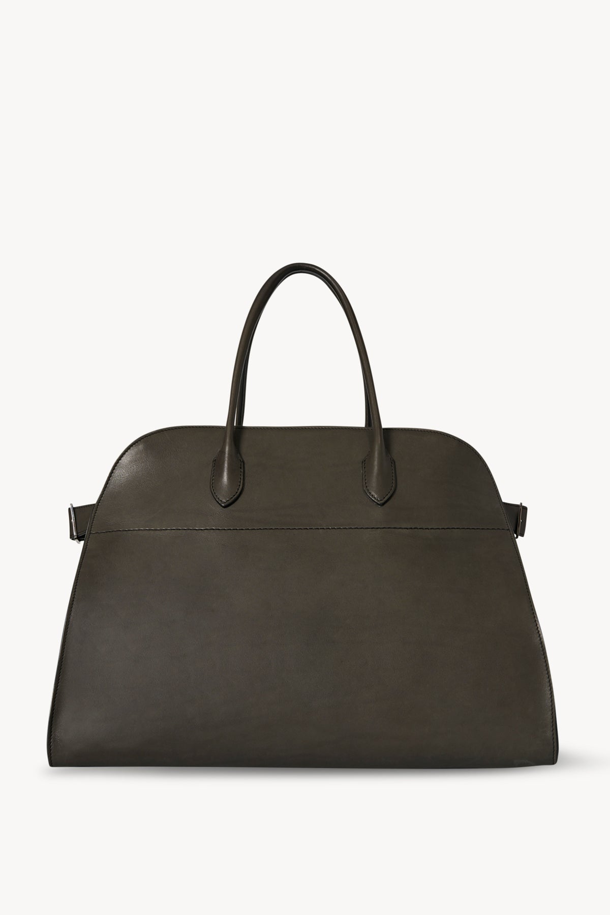 Soft Margaux 17 Bag Grey in Leather – The Row