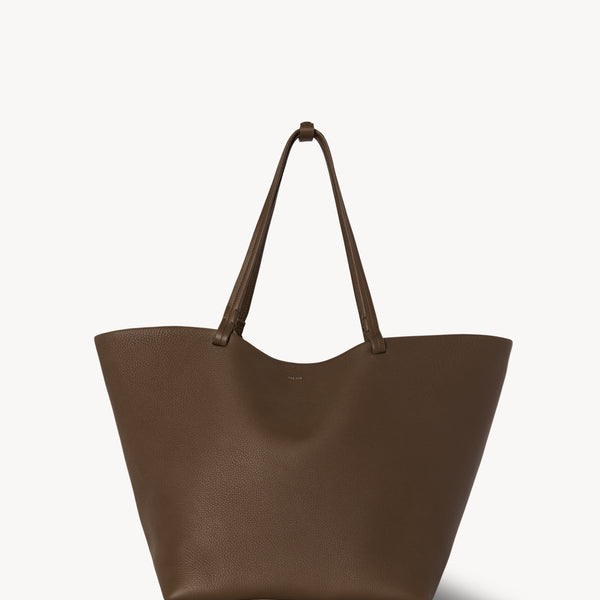 Park Tote Three Bag Brown in Leather – The Row