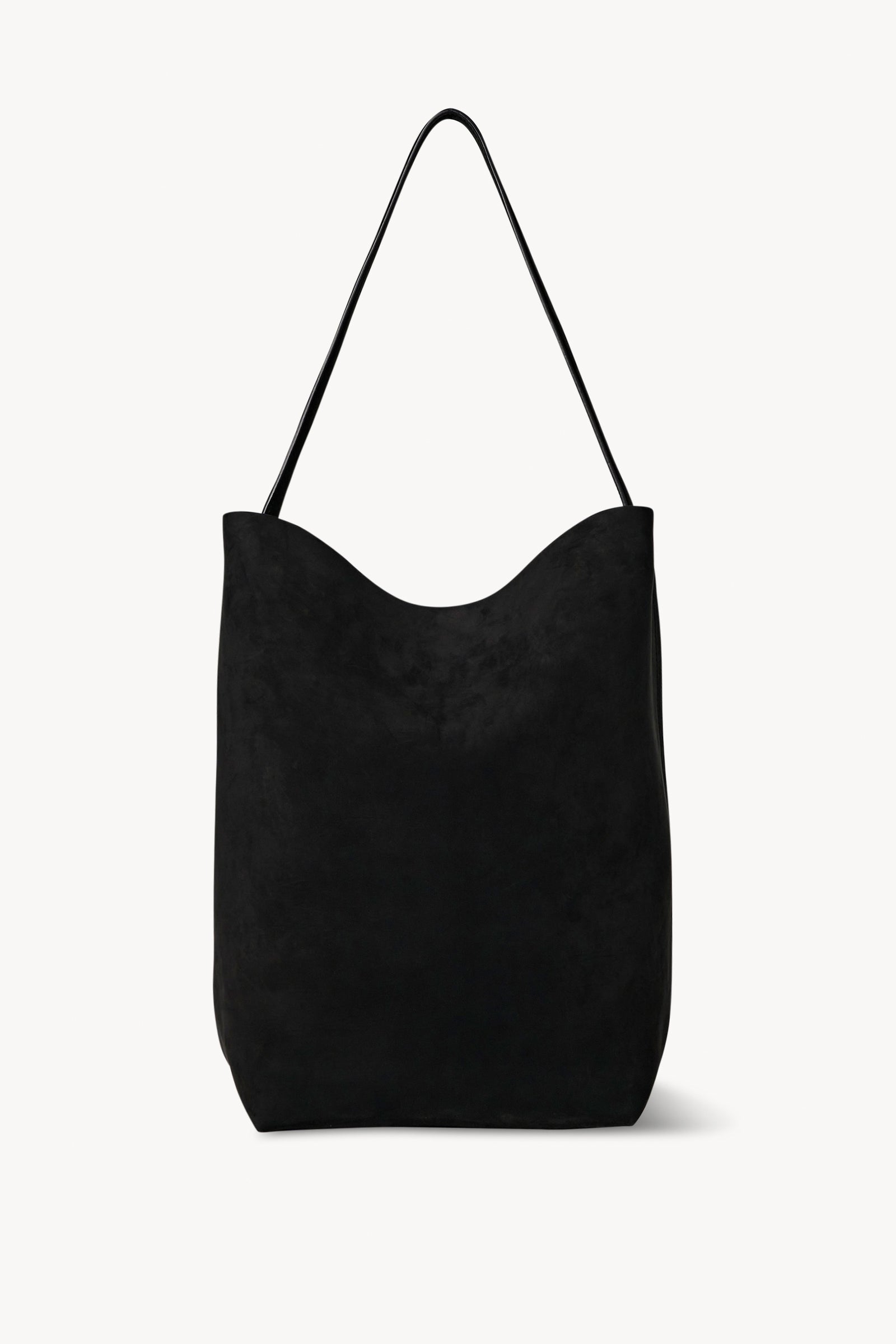 ラージ N/S Park Tote ヌバックバッグ ブラック – The Row