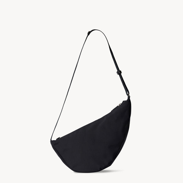 Slouchy Banana Bag Two Black in Nylon The Row