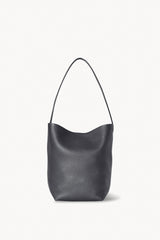 Medium N/S Park Tote Bag in Leather