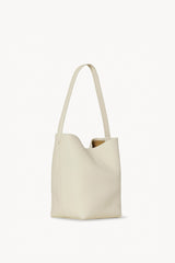 Medium N/S Park Tote Bag in Leather