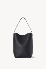 Medium N/S Park Tote Bag in Leather