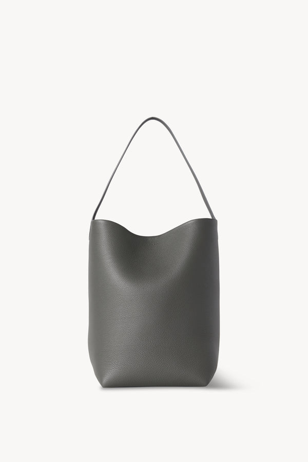 Medium N/S Park Tote Bag in Leather