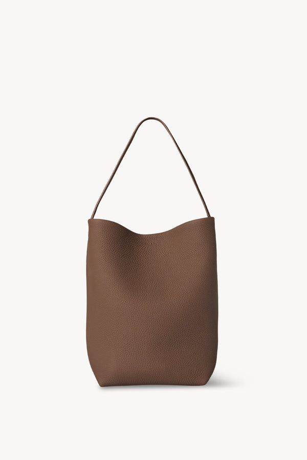 Terrasse Leather Shoulder Bag in Brown - The Row