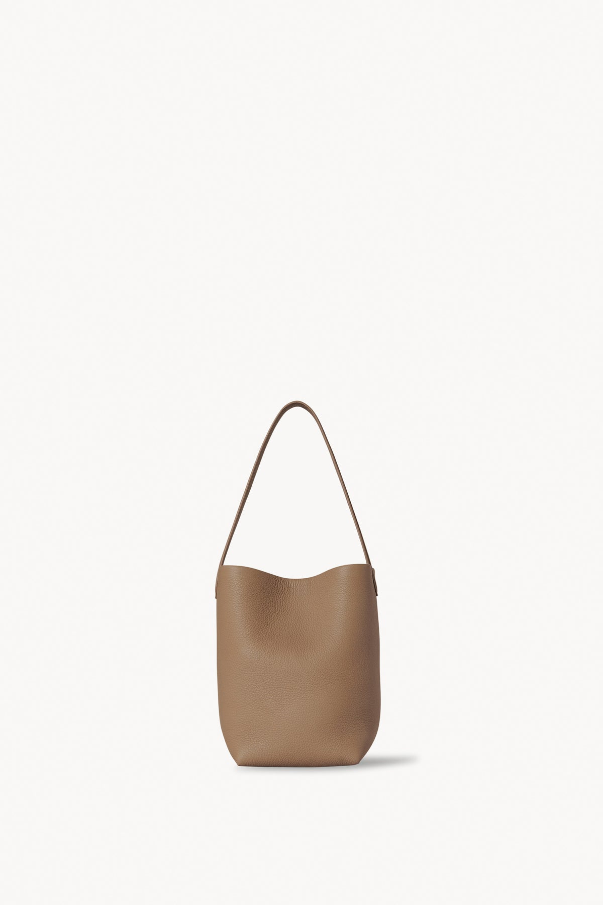 Small N S Park Tote Bag Tan in Leather The Row