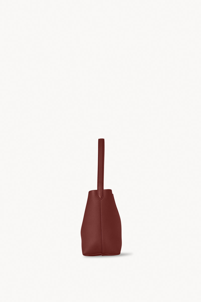 The Row, Small N/S park terracotta leather tote bag
