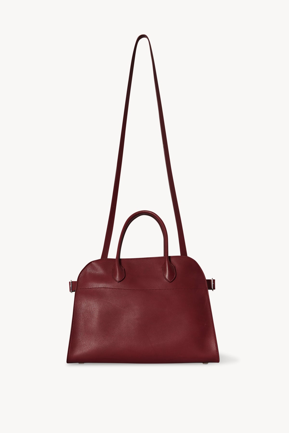 Soft Margaux 12 Bag Red in Leather – The Row