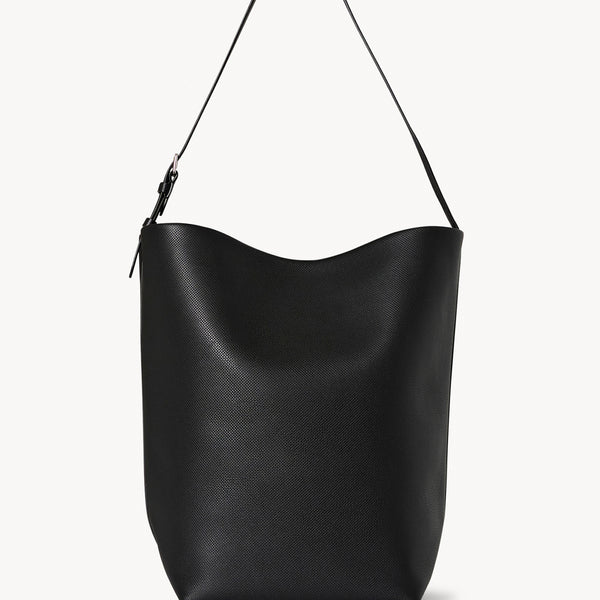 Large N/S Shoulder Bag Black in Leather – The Row