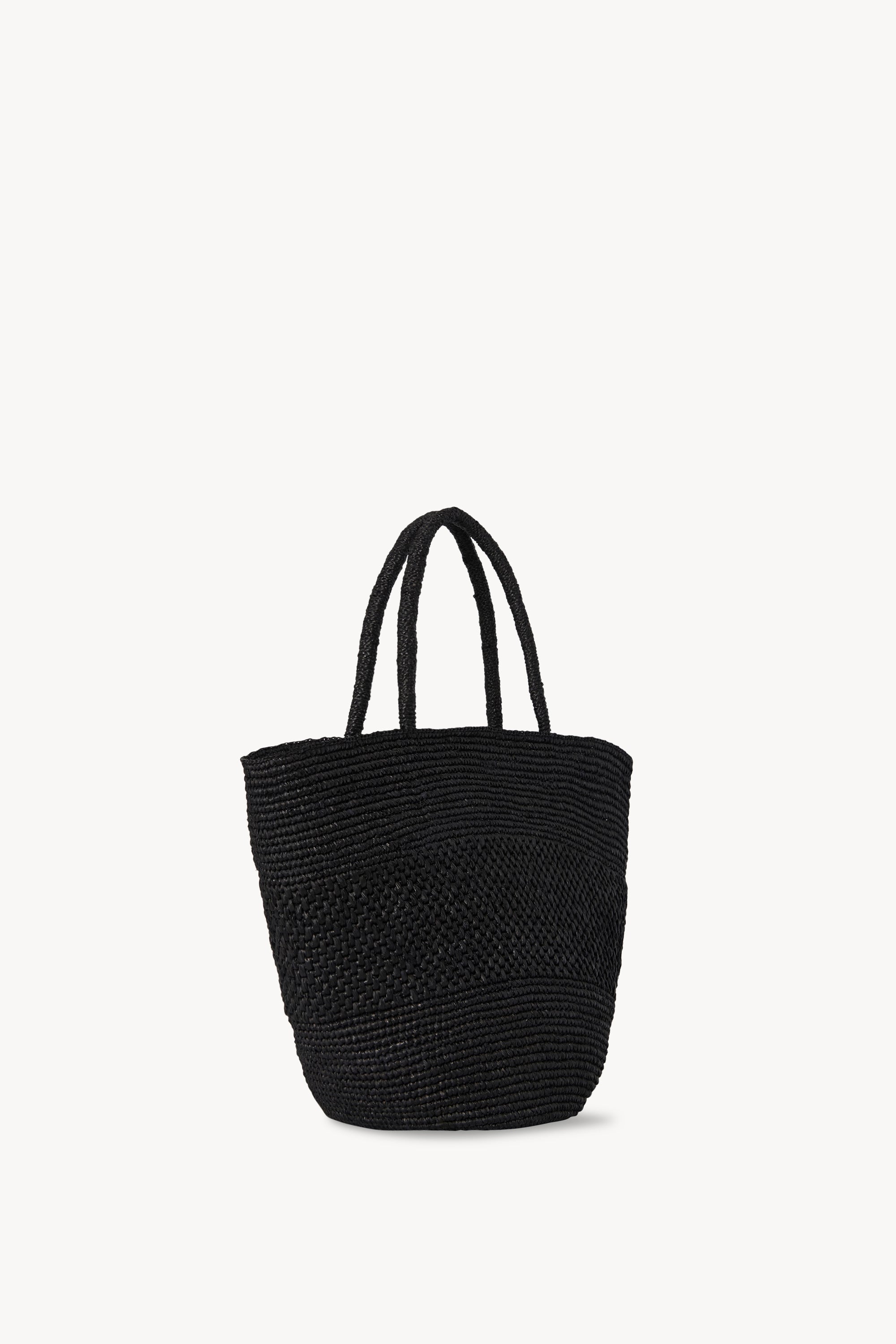 Emilie Bag Black in Raffia – The Row