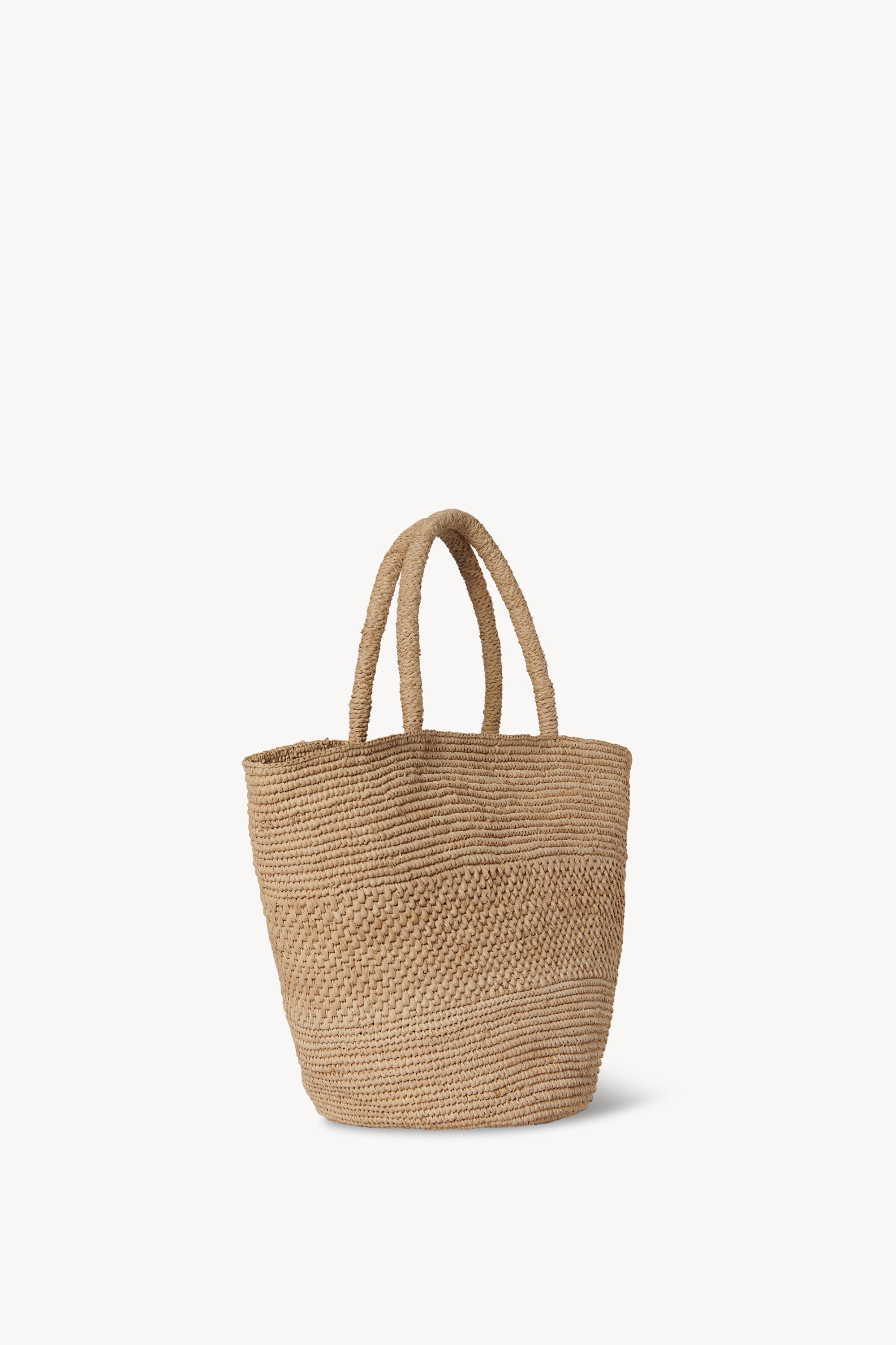 Emilie Bag Beige in Raffia – The Row