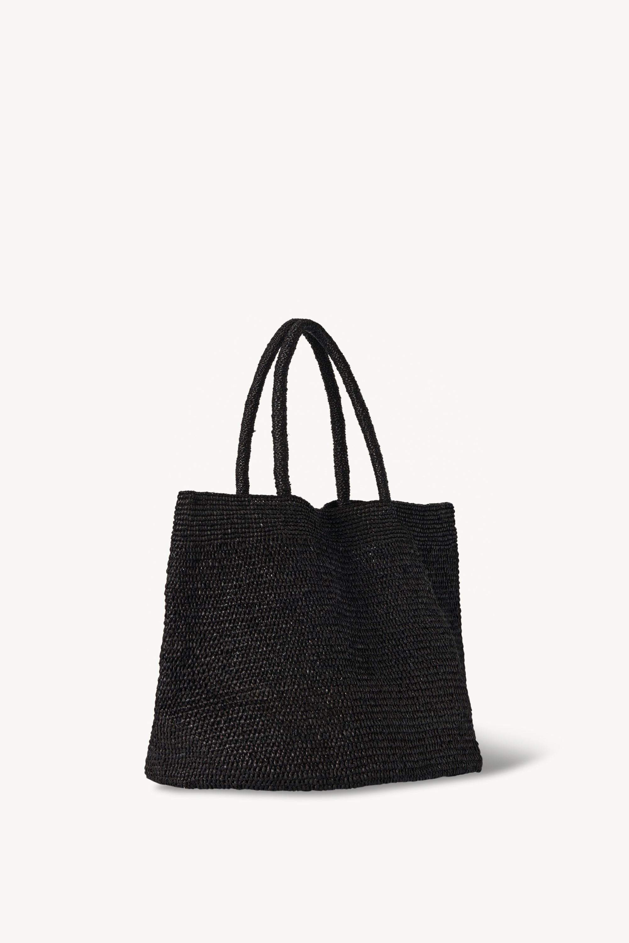 Oregon Bag Black in Raffia – The Row