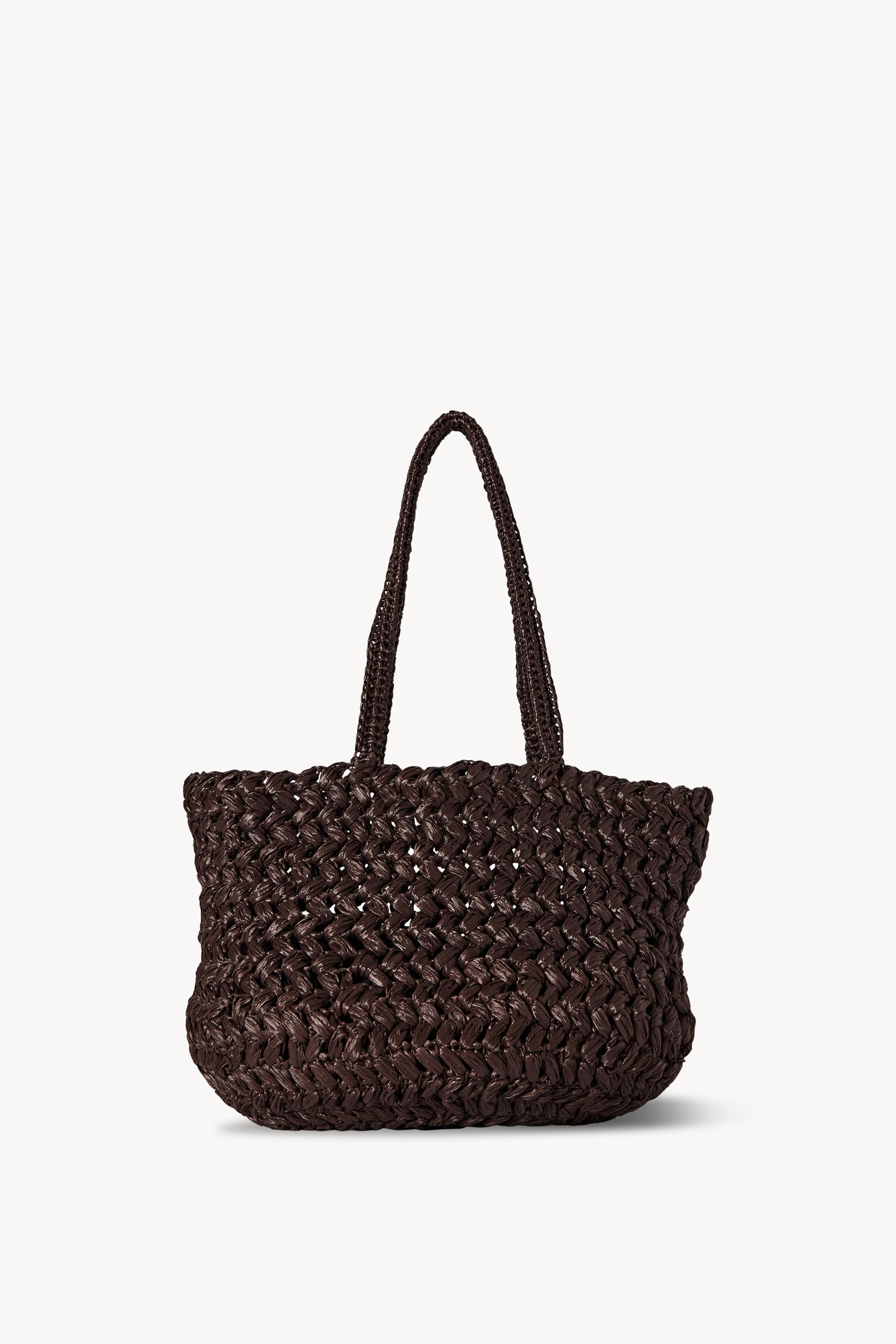 Estelle Bag Brown in Raffia – The Row