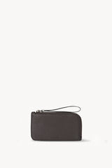 Zipped Wallet in Leather