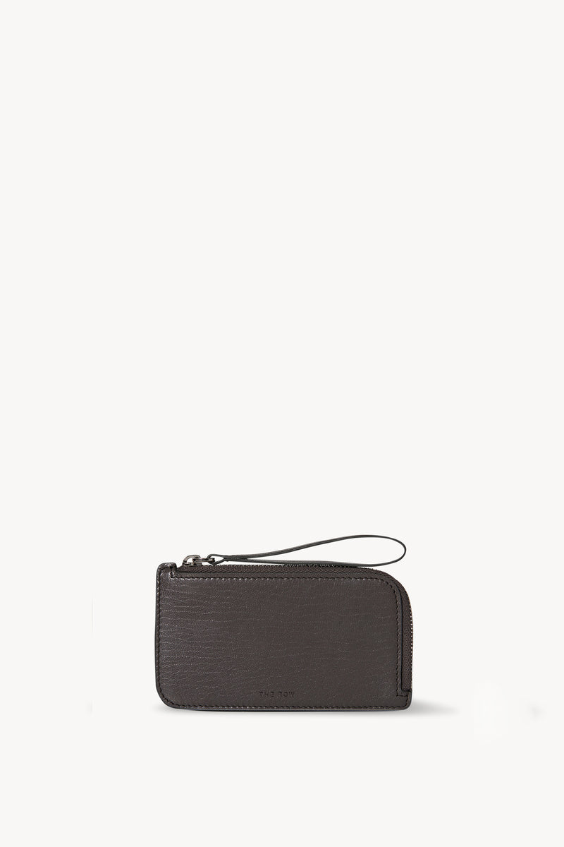 Zipped Wallet in Leather