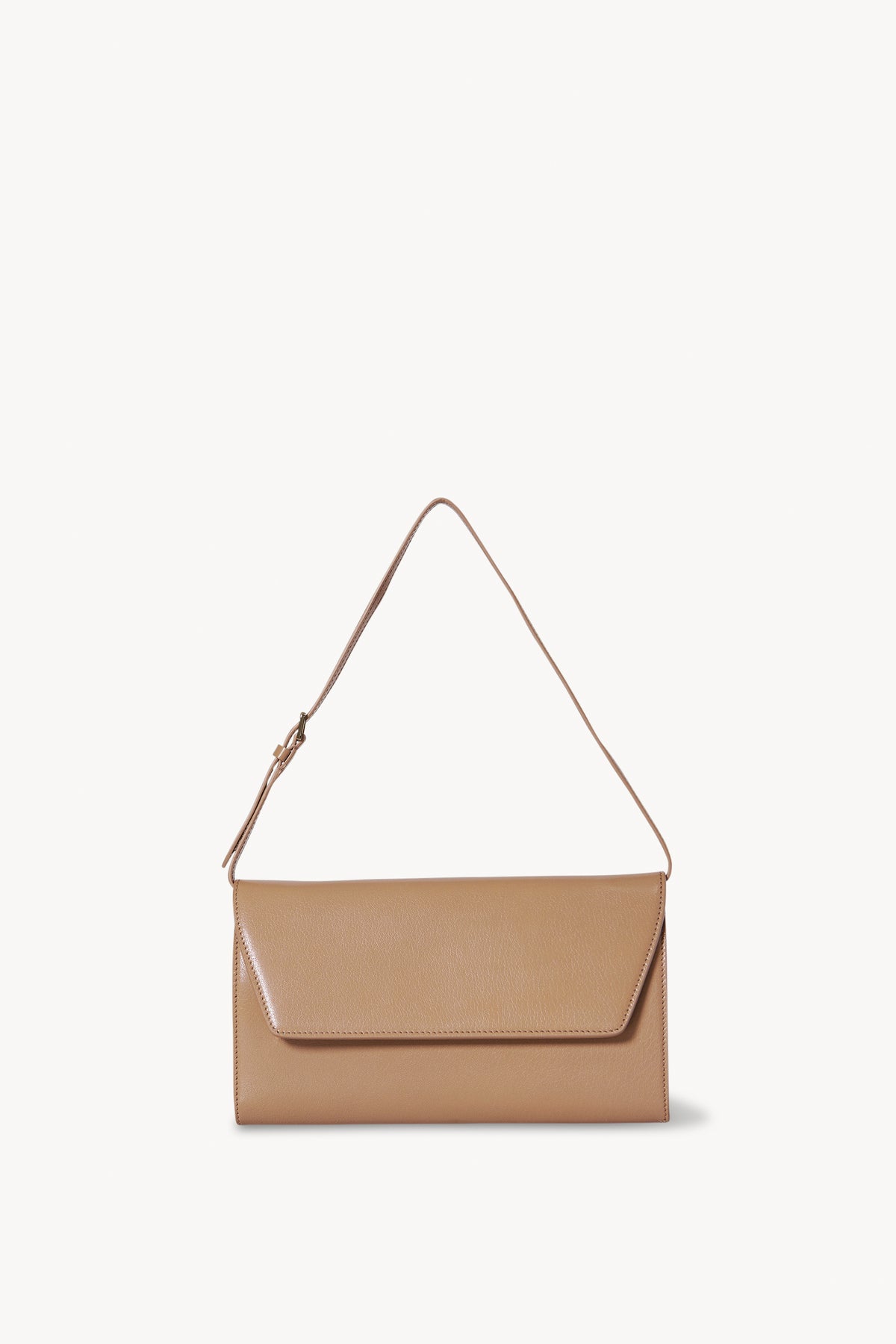 Evening Clutch Tan in Leather The Row