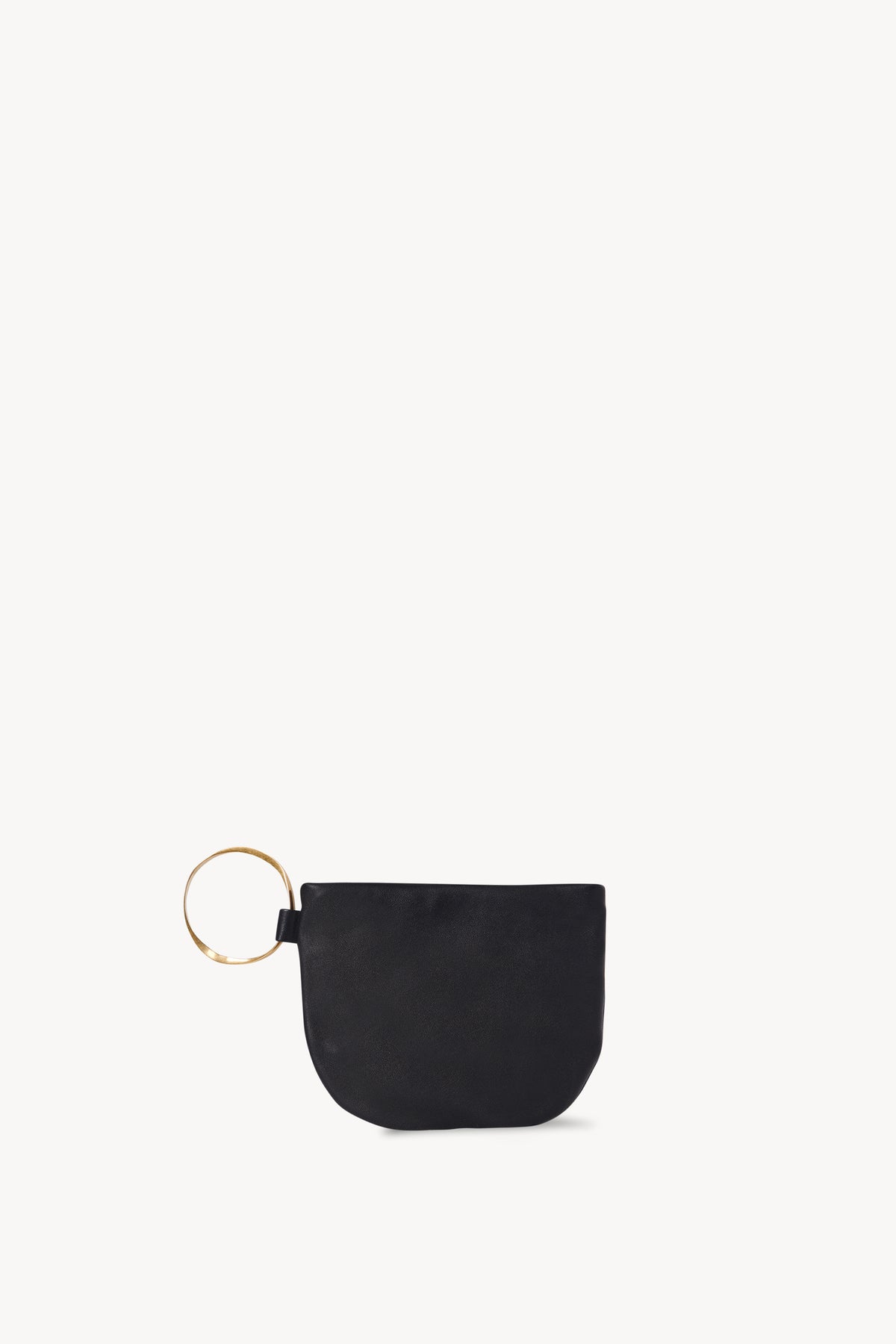 Geo Bracelet Clutch in Leather