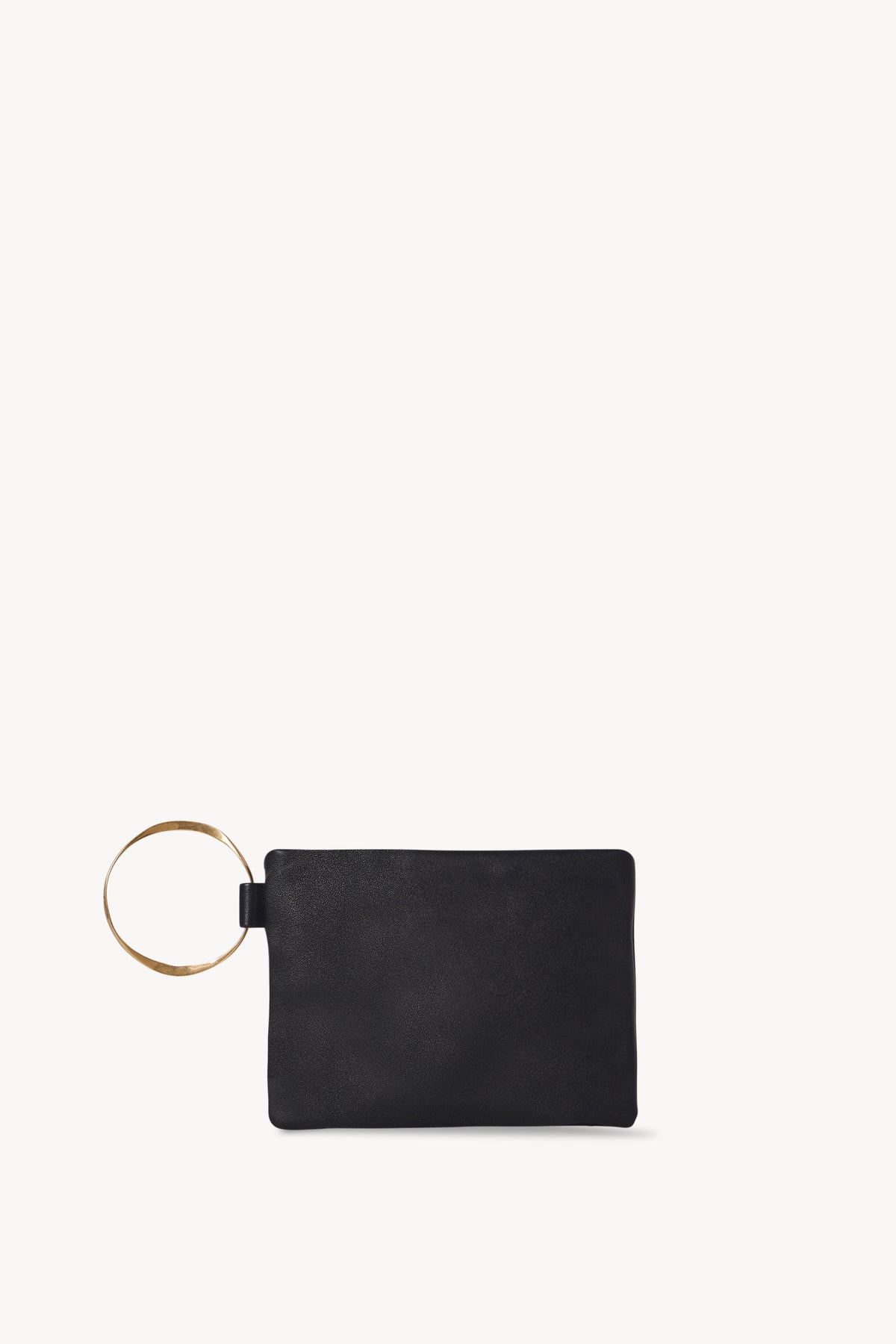 Square Bracelet Clutch in Leather