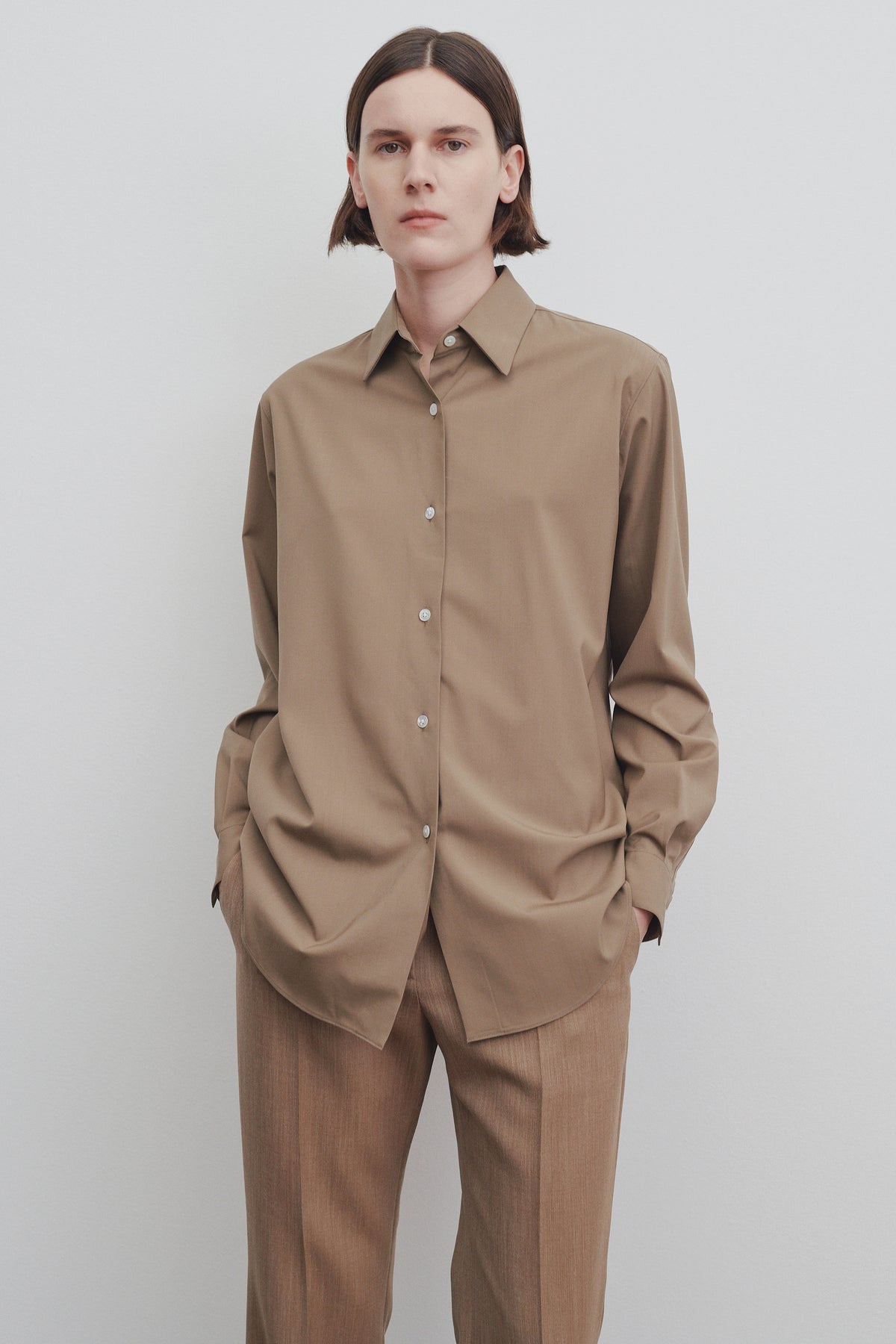 Blaga Shirt in Virgin Wool