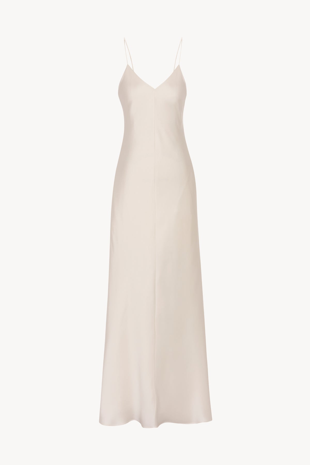 Guinevere Dress White in Silk – The Row