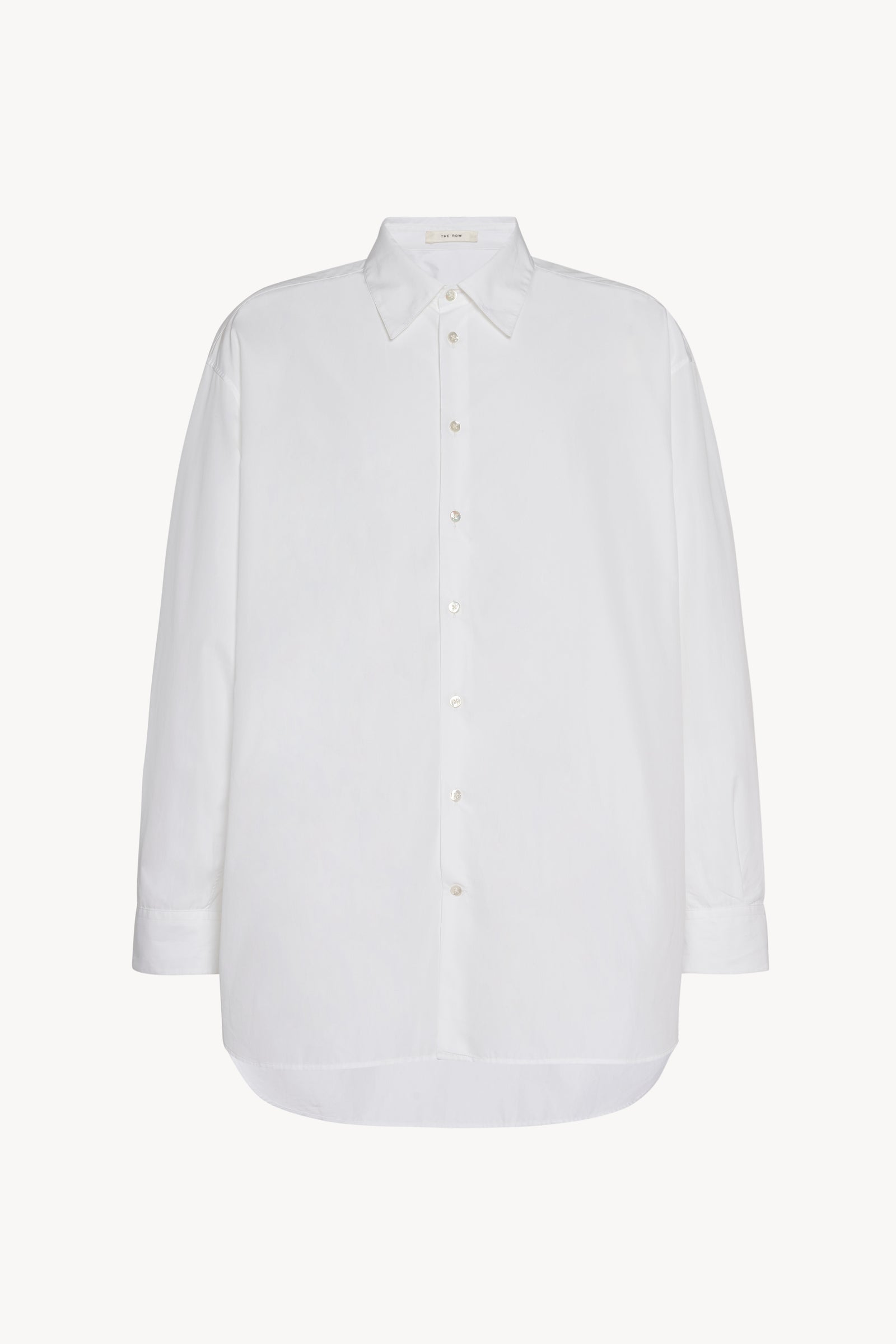 Lukre Shirt White in Cotton – The Row