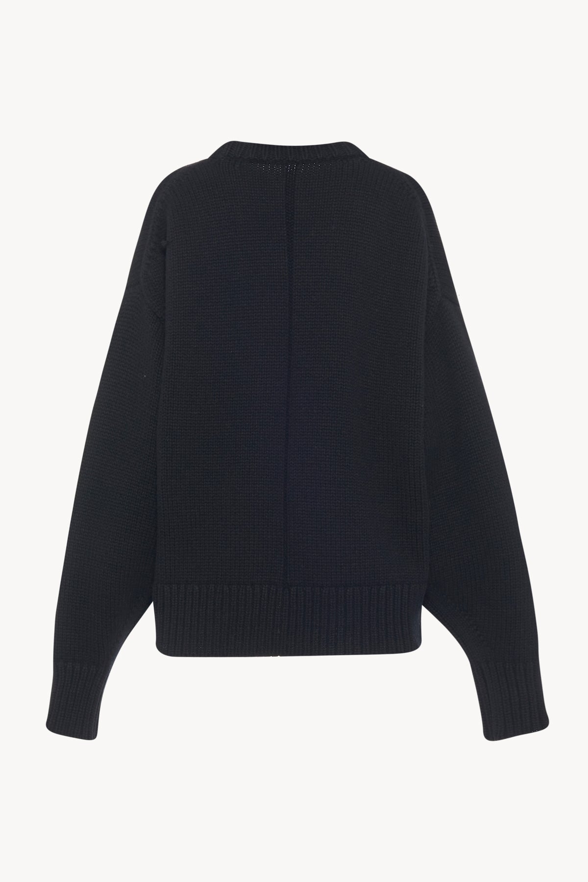 Navy Ophelia wool-blend sweater, The Row