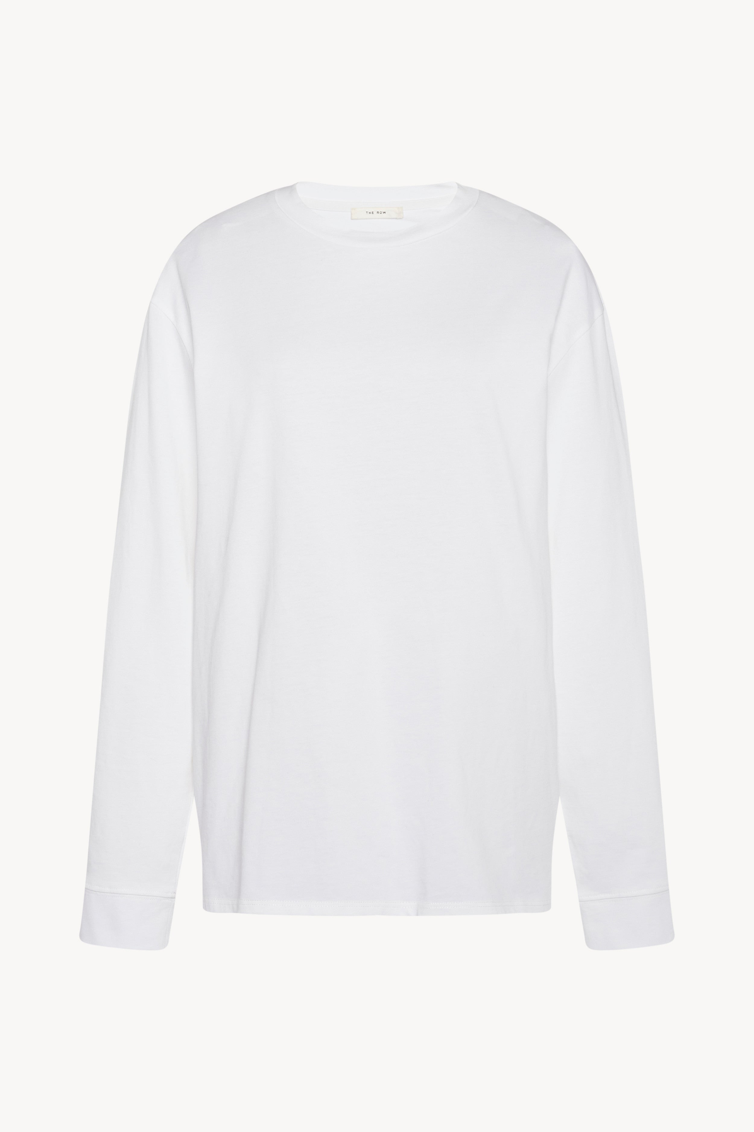 Ciles R Top White in Organic Cotton – The Row