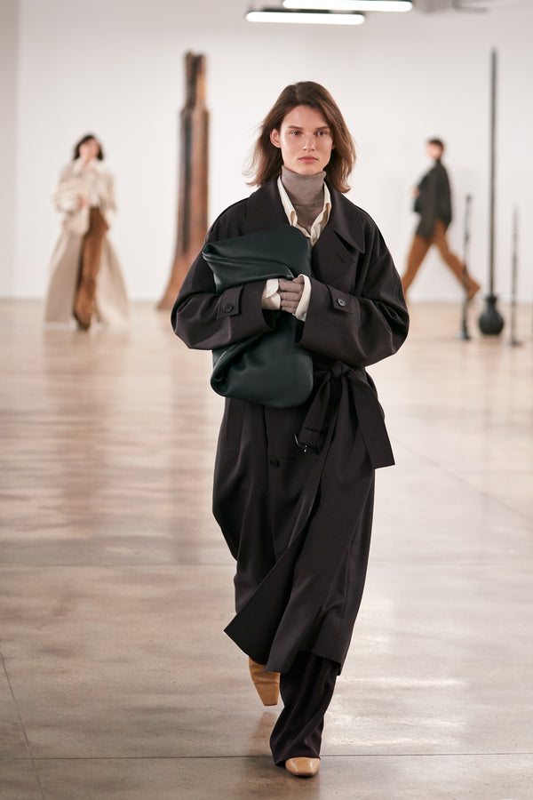 Brock Collection Ready To Wear Fashion Show, Collection Fall Winter 2020  presented during New York Fashion Week, runway look #005 – NOWFASHION
