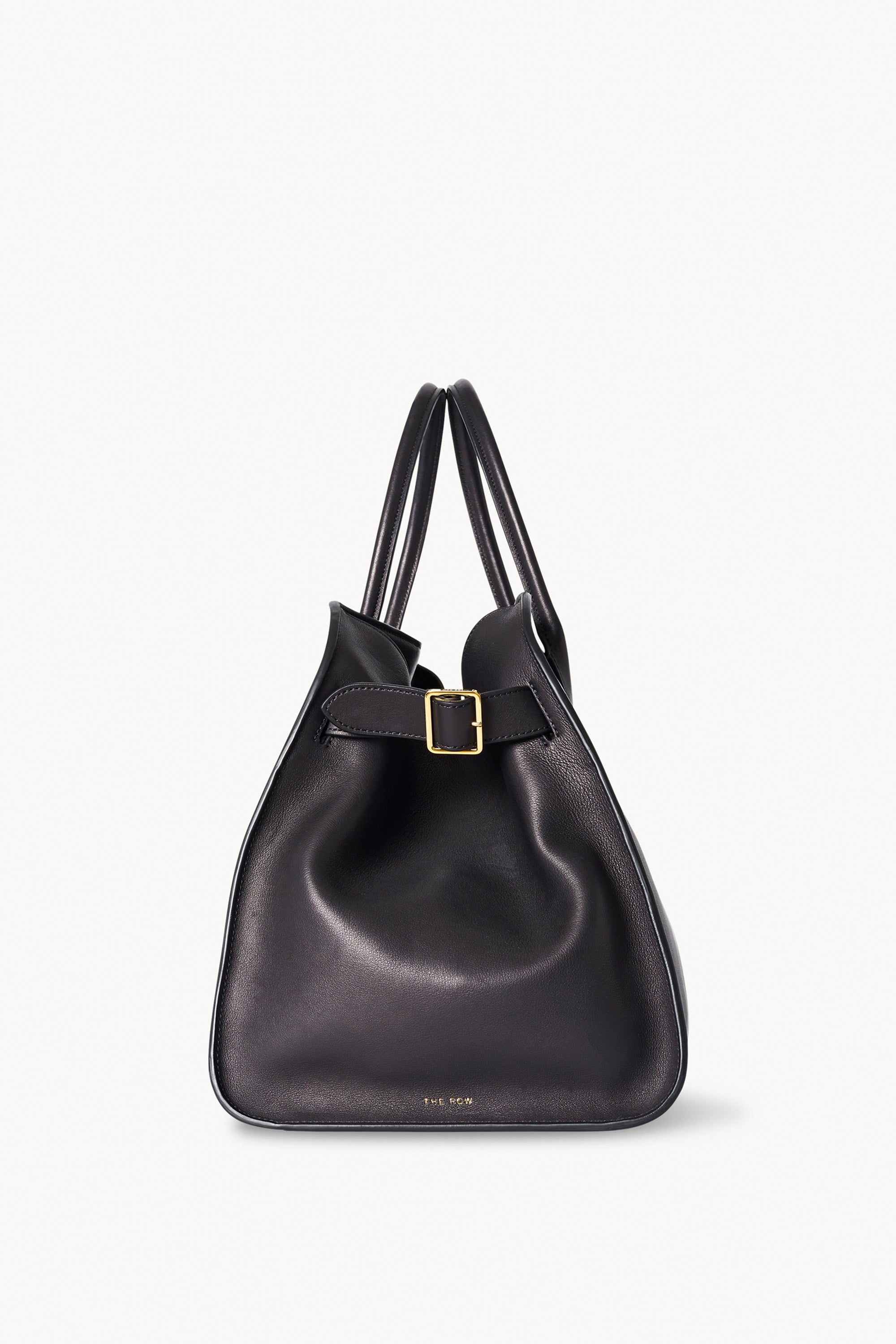 Soft Margaux 17 Bag Black in Leather – The Row