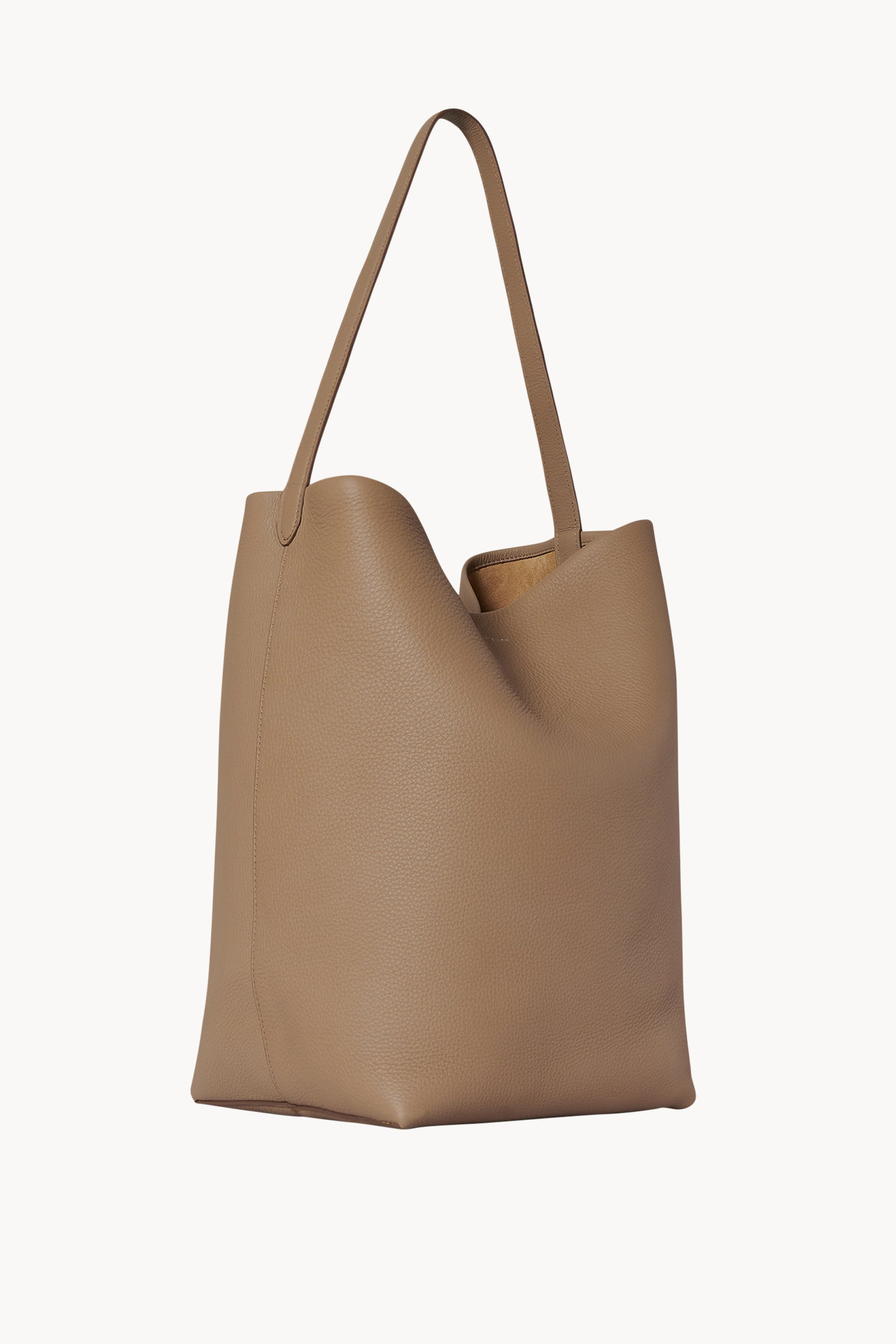 ラージ N/S Park Tote バッグ レザー タン – The Row