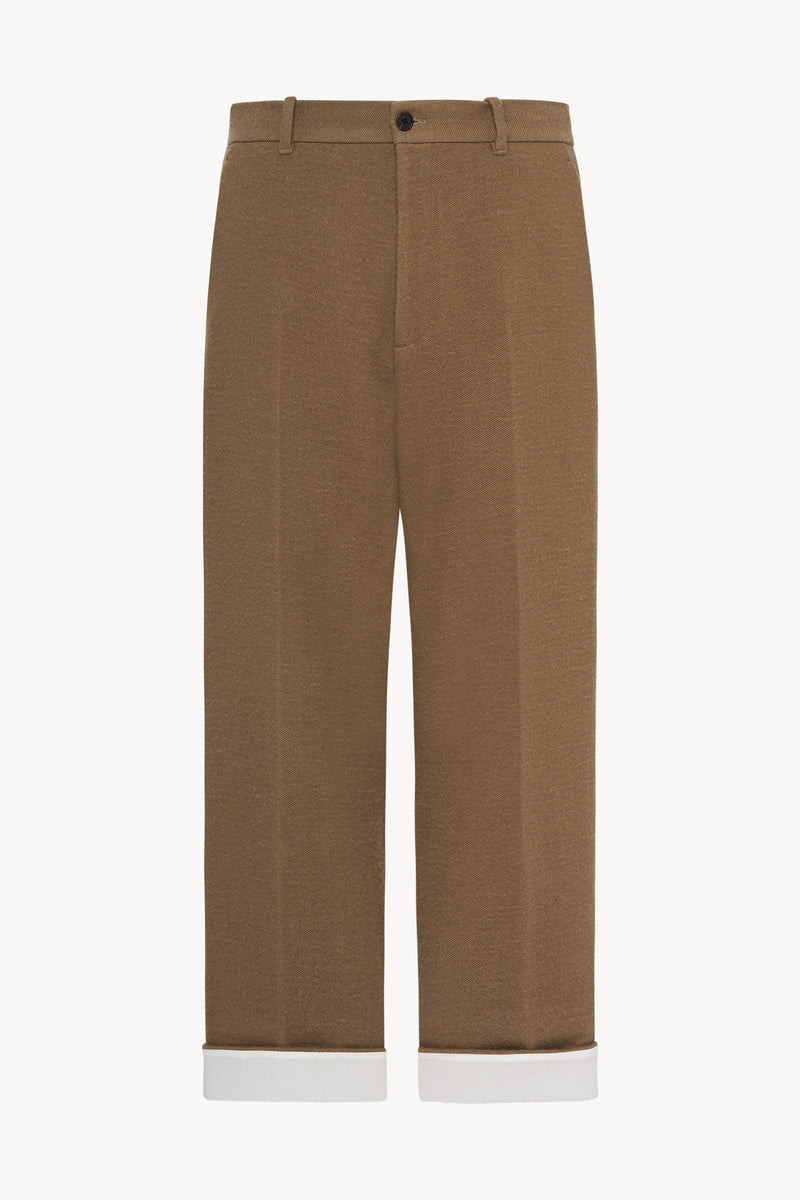 Gustavo Pant in Virgin Wool and Linen